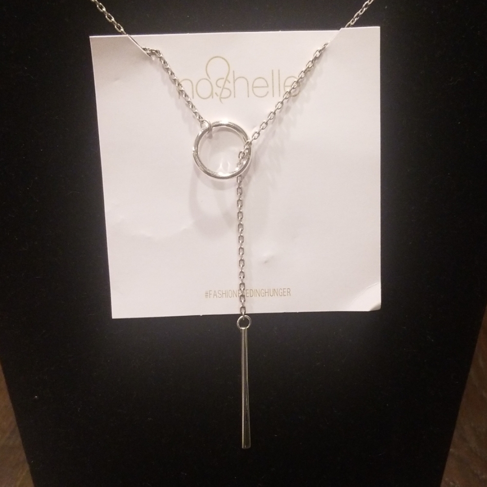 Nashelle Lariat Drop Necklace